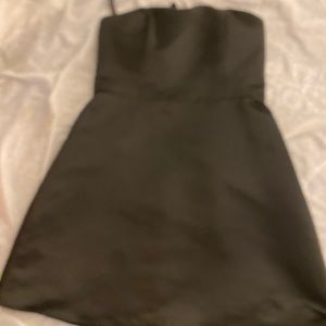 Bill LEVKOFF classics black strapless dress ~size 12 pn#82955